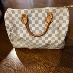Louis Vuitton Speedy 30 Damier Azur